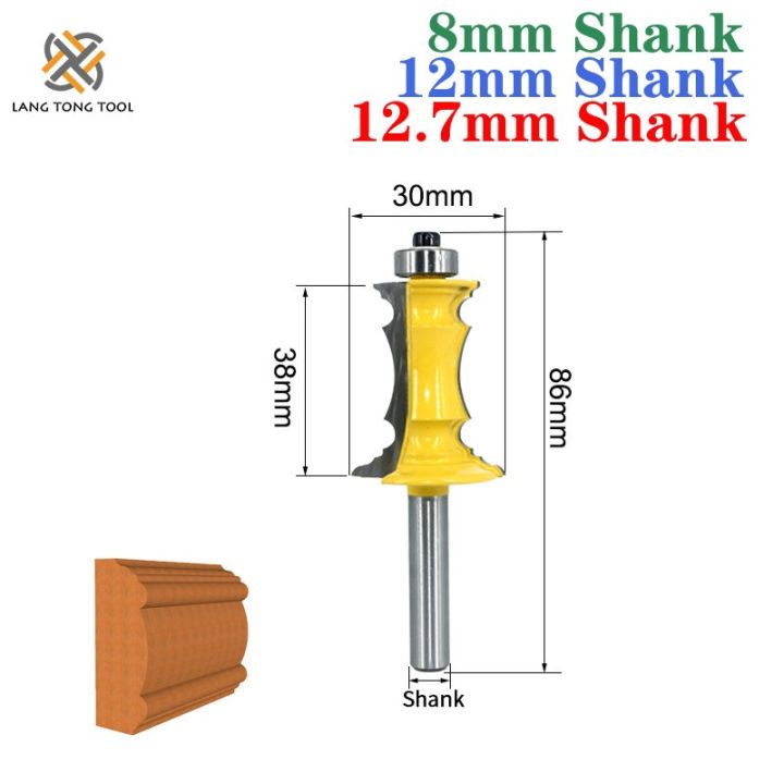 1pc-8mm-12mm-12-7mm-shank-mitered-door-drawer-molding-router-bits-handrail-line-tenon-milling-cutter-สําหรับเครื่องมืองานไม้-lt025