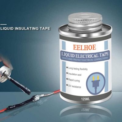 125/50/30ML Liquid Insulation Electrical Tape Waterproof UV Protection Tube Paste Fast Rubber Fixed Dry Insulating Sealing Glue