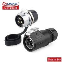 【CW】 Cnlinko LP28 3pin 35A Screw lock Aviation Male Plug Female Electrical Wire for Construction