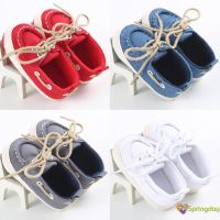 COD DSFGERERERER ❥Only➢Baby Shoes Boy Girl Newborn Soft Soles Canvas Crib Soft Sole Shoe Sneakers 0-18 Months