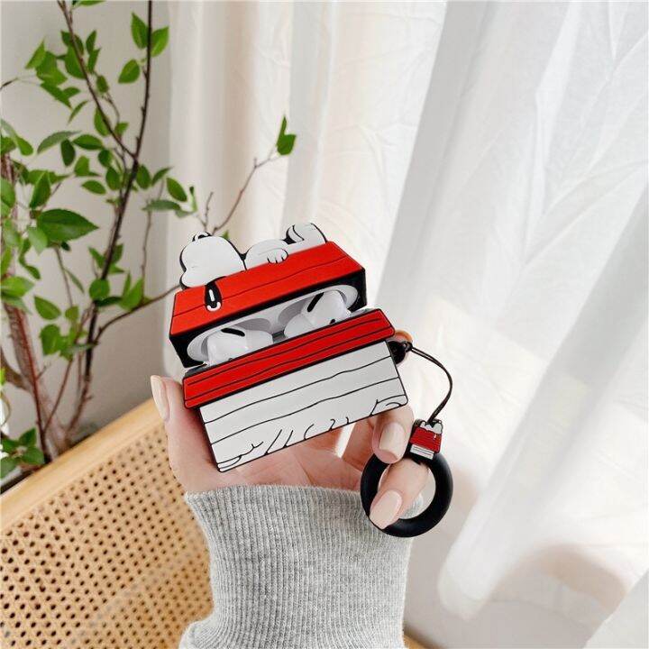 เคสซิลิโคนนิ่ม-ลายการ์ตูนสุนัขน่ารัก-กันกระแทก-สําหรับ-airpods-1-2-3-gen-2nd-3rd