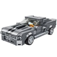 Creative Racing Car Forded Mustang GT500 Supercar Sports Car MOC Building Blocks Sets Figures Bricks Classic Model Kit Kids Toys Building Sets