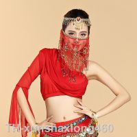 2023► Belly dance cos veil indian costume accessories mask performance props bellydance