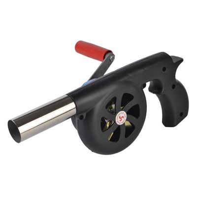 Outdoor Hand-Cranked Combustion Blower, Hand-Cranked Barbecue Blower, Suitable for Picnic Camping Fire Tools