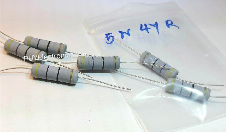 5w-47r-ตัวต้านท้าน-คาร์บอน-1ชุด2ตัว-metal-film-resistor-อุปกรณ์งานอิเล็กทรอนิคทั่วไป-งานเครื่องเสียง-เครื่องเชื่อม-จัดส่งรวดเร็ว