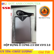 Hộp đựng ổ cứng HDD Box ssk 2.5 Sata She-v315- Hỗ Trợ Lên Đến 5Gb