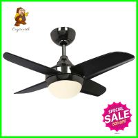 พัดลมโคมไฟ WINFAFOUR LED FD-SP023 18 วัตต์ DAYLIGHT/WARMWHITE/COOLWHITE สีดำ 32 นิ้วCEILING FAN LED LIGHT WINFAFOUR FD-SP023 18W DAYLIGHT/WARMWHITE/COOLWHITE BLACK 32" **ขายดีที่สุด**