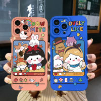 สำหรับ Realme C11 2021 C12 C15 C21Y C25Y C25S Realme5 5i 6i 8 Pro การ์ตูนน่ารักเจ้าหญิง Snow White Cinderella Shiba สุนัขกระต่ายคุณภาพสูงเลนส์ป้องกันเลนส์สแควร์ Edge Full Len กรณีป้องกัน