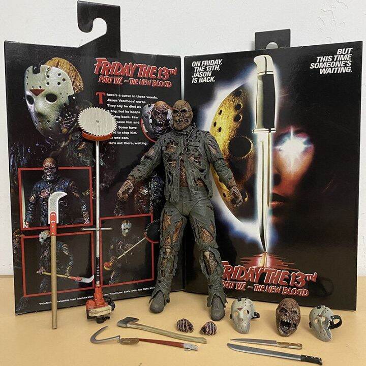 UnboxMở hộp  Mô hình Jason Voorhees Neca Friday The 13th Part V fake   YouTube