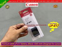 แบตเตอร์รี่กล้อง แบต LP-E17 แบตสำหรับกล้อง Canon RP 750D 760D 800D 850D M3 M5 M6 M6II 200D 200DII 250D 77D