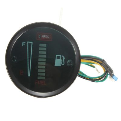 Universal Car Motor 52mm Fuel Meter LED Digital Display 12V Digital Fuel Ratio Level Gauge for