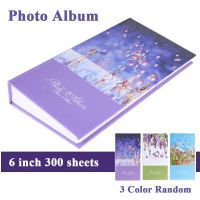Photo Album 6 inch 300 sheets Family Picture Scrapbook DIY 6Inch Wedding Scrapbook Baby Memory Book for School Graduation