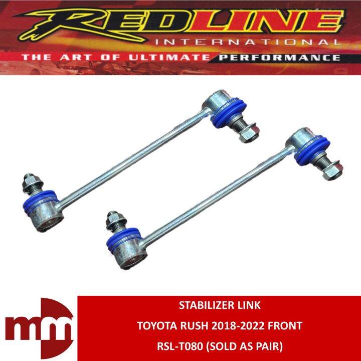 REDLINE Stabilizer Link for TOYOTA RUSH 20182022 FRONT (SOLD AS PAIR