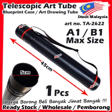  Drawing Tube Blueprint Case Telescoping Art Tube