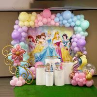 （koko party supplies）182ชิ้น DisneyFoil ลูกโป่ง32 Quot; จำนวน1-9ArchLatex บอลลูนสำหรับวันเกิดเด็กอาบน้ำพรรค Decors ของขวัญ