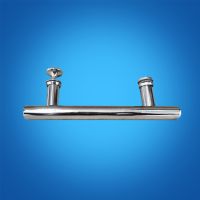 Door Handle Polished Stainless Steel Accessories Shower Enclosure Home Indoor Durable Silver Universal Hardware Pull Chrome Trim Accessories