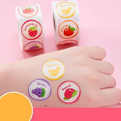 A Variety Of Fruit Stickers Baby Know Strawberries And Vegetables Hand Account Decorative Materials Books Stationery Stickers.