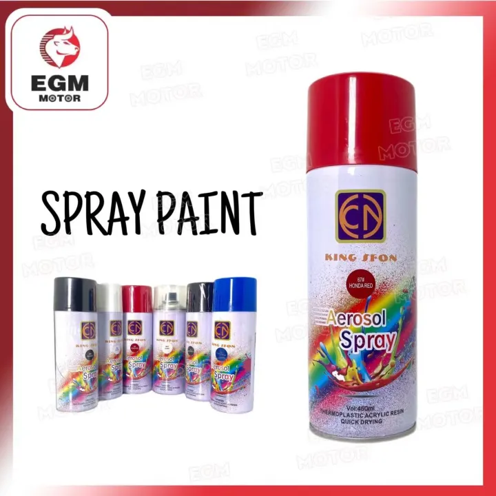 [EGM MOTORCYCLE] MOTORCYCLE SPRAY PAINT AEROSOL SPRAY Lazada PH