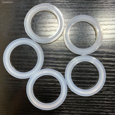 ☜❐♟ 5 PCS Fit 38mm 1-1/2 Pipe OD 1.5 Tri Clamp Sanitary Silicon Sealing Gasket Strip Homebrew For Diopter Ferule Fitting