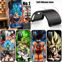 XMX4 Anime Dragon Ball Goku อ่อนนุ่ม High Quality ซิลิโคน TPU Phone เคสโทรศัพท์ ปก หรับ Huawei P10 P20 P30 Pro Lite Y5P Y6 Y6P Y7A Y8P Y9A Y8S Y9S Y7 Y9 Prime