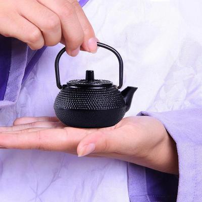 เหล็กหม้อชาเหล็กกาน้ำชาชากาต้มน้ำสำหรับน้ำเดือดอูหลงชามิลลิลิตร Teaware หม้อหุงน้ำกาต้มน้ำกาน้ำชาจีนน้ำ