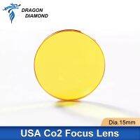 USA ZnSe CVD Co2 Laser Lens Dia.15mm FL 38.1 50.8 63.5 76.2 101.6 127mm For C02 Laser Machine 1.5 inch 2 inch 2.5 inch