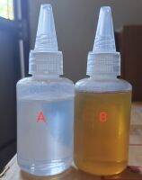 กาวอีพอคซี่ Epoxy ปริมาณ110ml. ซ่อมลำโพง สีขาว-A, สีน้ำตาล-B ชนิดแห้งช้า