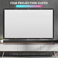 Projector Screen for Home Theater HD White Foldable Anti-