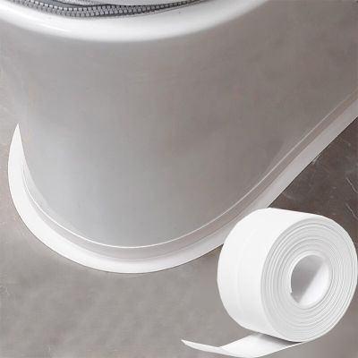 Bath &amp; Kitchen Caulk Tape Sealant Strip PVC Self Adhesive Tub and Wall Sealing Tape Caulk Sealer Waterproof Shower Tile Sealer Adhesives  Tape