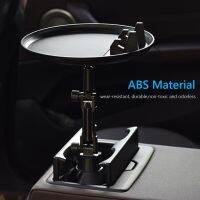 【cw】 2 1 Car Cup Holder Tray Food Table Bracket for Tesla SUV Truck Interior ！ 1