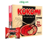 cbig.vn - Thùng 30 gói mì ăn liền vị tôm chua cay Kokomi 65g - Thùng