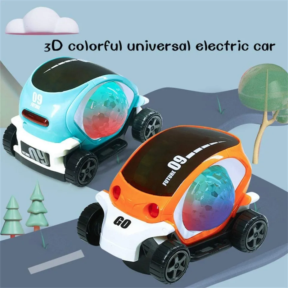 Carro giratório de 360 ​​graus, sistema de energia poderoso super longa  duração iluminação LED RC carro de brinquedo acrobacias extravagantes para  exterior para meninos(vermelho) : : Brinquedos e Jogos