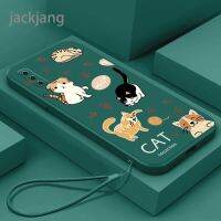 เคส Samsung A750 A7เคสโทรศัพท์2018 A750F ความแม่นยำสูงกล้องแบบบางฟรีสายคล้อง