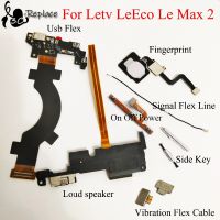 สำหรับ Letv Leeco Le Max 2ลำโพง Usb Flex เปิด/ปิดปุ่มเปิด/ปิดไอโฟนปุ่มกดคีย์ด้านข้างระดับเสียงสัญญาณ Flex สายสายเคเบิลงอได้การสั่นสะเทือน