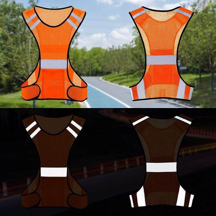 hot-reflective-vest-high-visibility-breathable-safety-vest-fluorescent-mesh-vest-suitable-for-night-running-cycling-sports