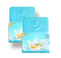 (2 ก้อน) สบู่รังนก K2 Birds nest soap 70 กรัม