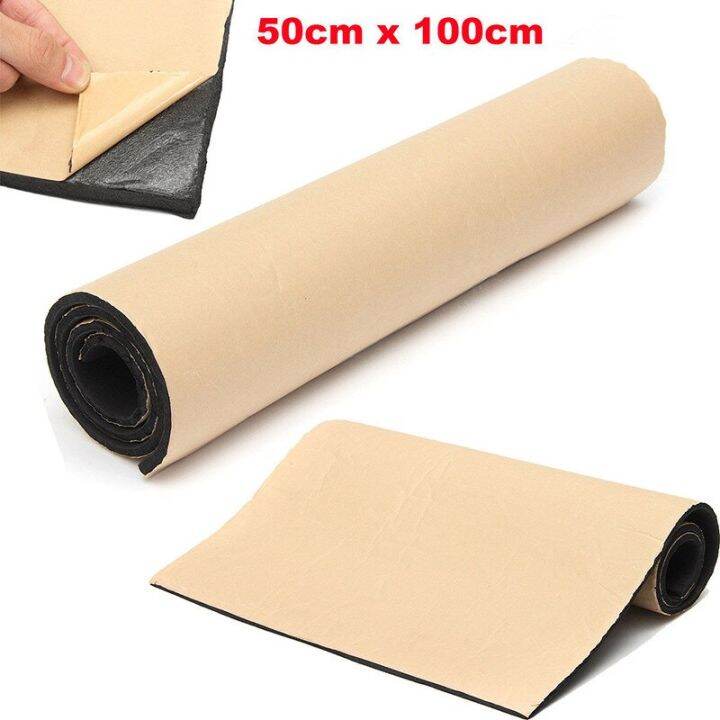 1 Roll 8mm Car Acoustic Foam Rubber Sound Insulation Mat Car Speakers