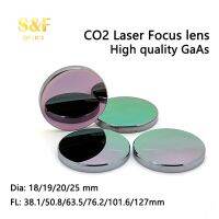 S &amp; F OPTICS GaAs เลนส์โฟกัสขนาด18 19 20 25Mm FL 50.8 63.5 101.6Mm 1.5-4 "สำหรับเครื่องแกะสลักตัดเลเซอร์ CO2