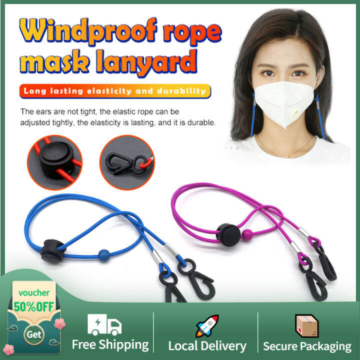 【24 hours ship】Mask Chain Mask Extender hijab Adjustable Hanging Rope