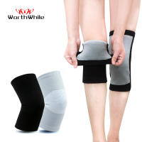 WorthWhile 1 Pair Winter Warm Knee Pads Bamboo Charcoal Protective Gear for Women Old Men Kneepad Support for Spring Running