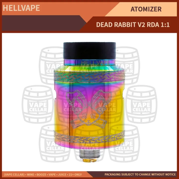 Hellvape Dead Rabbit V2 RDA 1:1 | Vape Atomizer Juice E Liquids durable ...