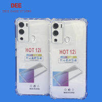 Case infinix เคส infinix Hot 12i หนา 1.5mm ตรงรุ่น แบบ TPU ใสเสริมขอบและมุมกันกระแทก ส่งไว จาก กทม