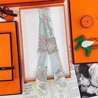 ★New★ Umbrella to duel silk scarf tied bag handle silk strip multifunctional ribbon decorative vegetable basket bow female