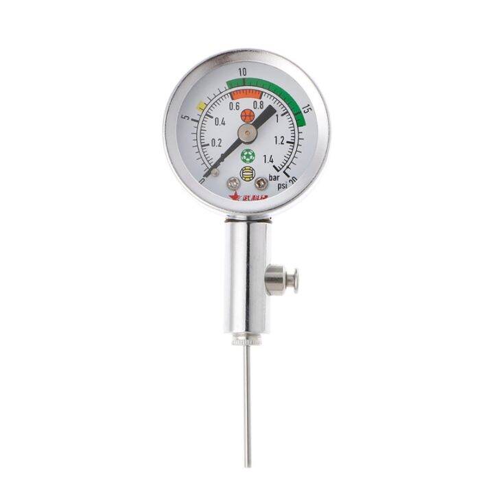 Soccer Ball Pressure Gauge Air Watch Football Volleyball Basketball