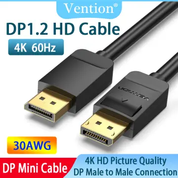 VENTION 4K Micro HDMI To HDMI Cable, Micro Male To HDMI Male Cable Nylon  Braided Cord HDMI 2.0 4K@60HZ 2K@165HZ 18Gbps Compatible With Laptop Camera  Monitor