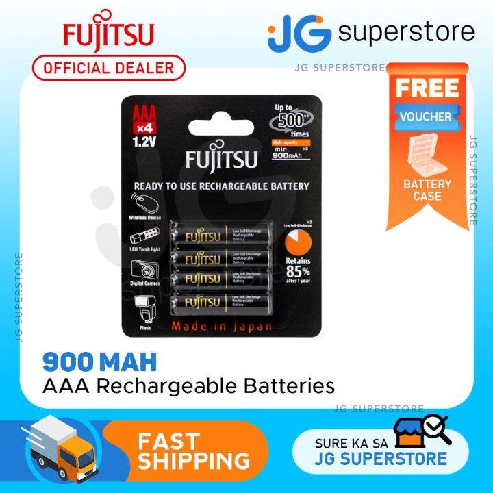 Fujitsu Hr Uthc B V Mah Nimh Low Self Discharge Rechargeable