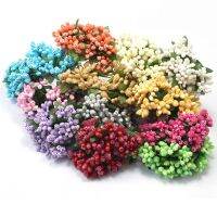 【CC】 144pcs Artificial flower stamen pistil for Wedding Scrapbook Wire Stem party wire stem/marriage