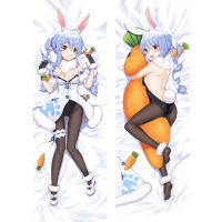 Usada Pekora ( VTuber ) Cosplay Dakimakura Pillow Case Body Hugging Cushion Cover Bedding Decorate