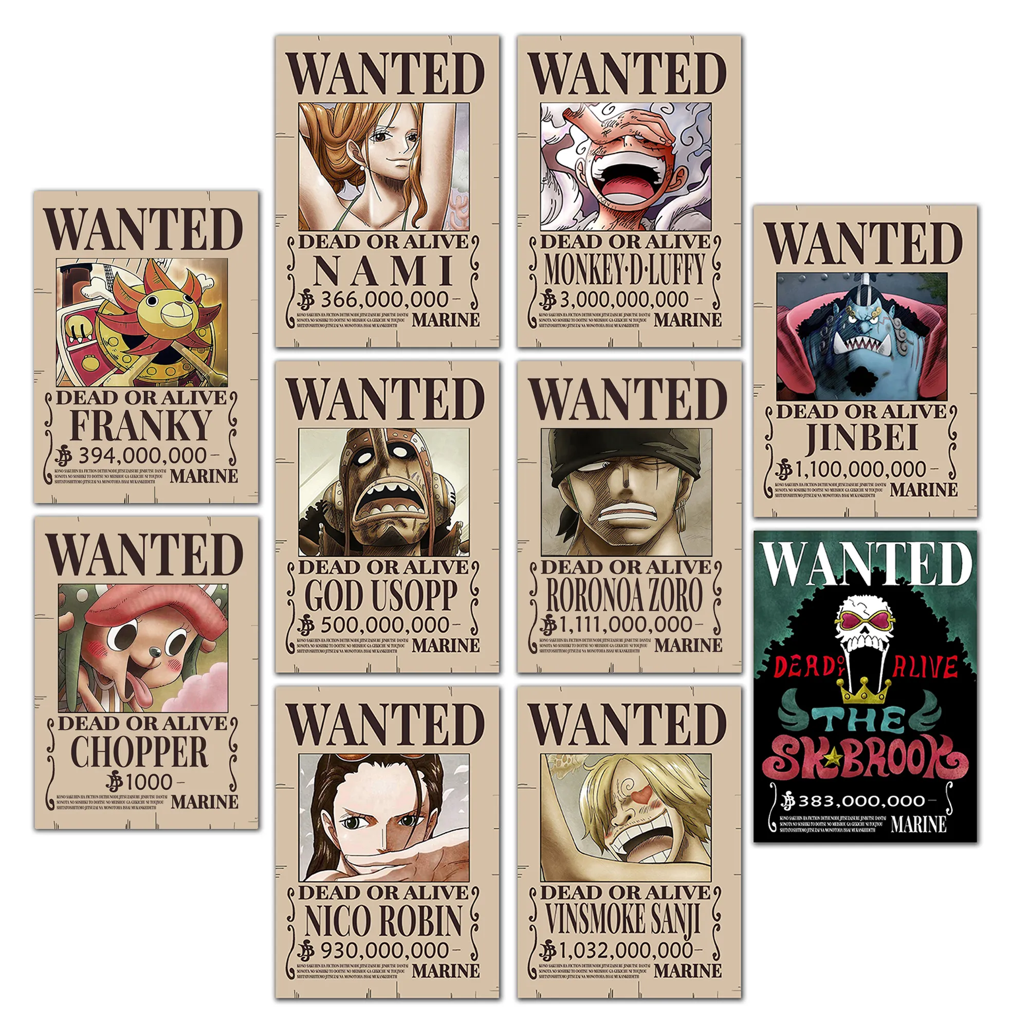 One Piece Wanted Posters Chopper