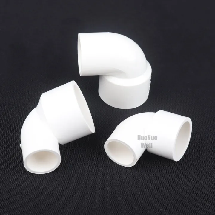 【A HOT】 8pcs 20 25 32 40mm 90 Degree PVC Elbow Joint Garden Greenhouse